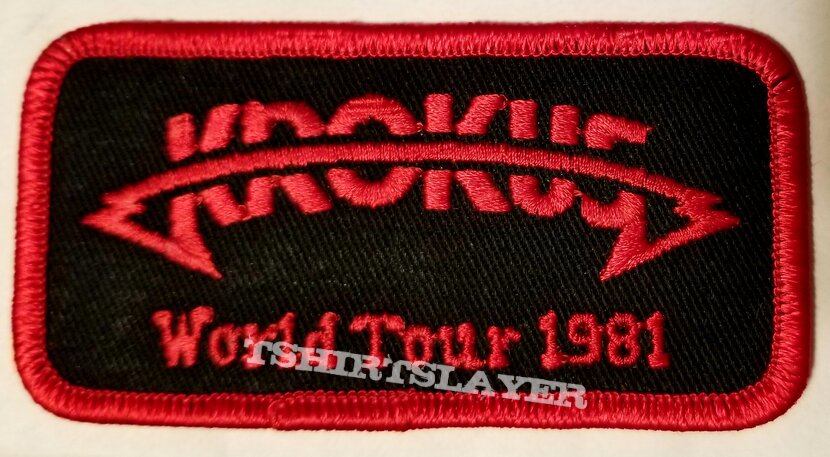 Krokus &quot;World Tour 1981&quot; Embroidered Patch