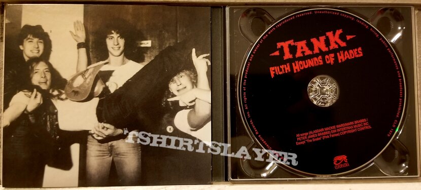 Tank &quot;Filth Hounds Of Hades&quot; CD Reissue.