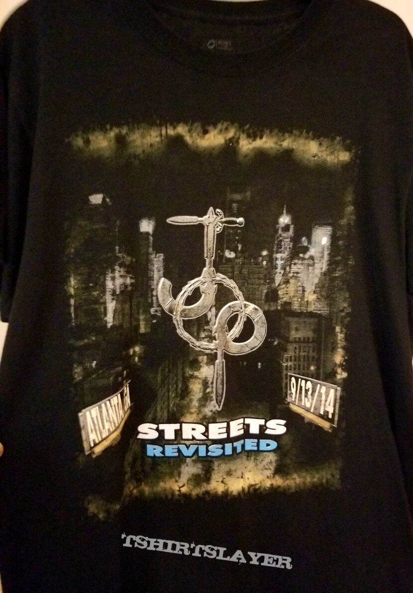 Jon Oliva&#039;s Pain &quot;Streets Revisited&quot; ProgPower USA XV Tshirt. 