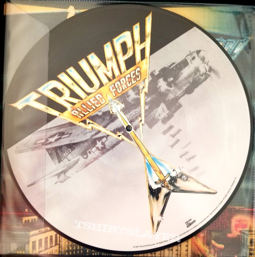 Triumph &quot;Allied Forces&quot; 40th Anniversary LP Box Set.