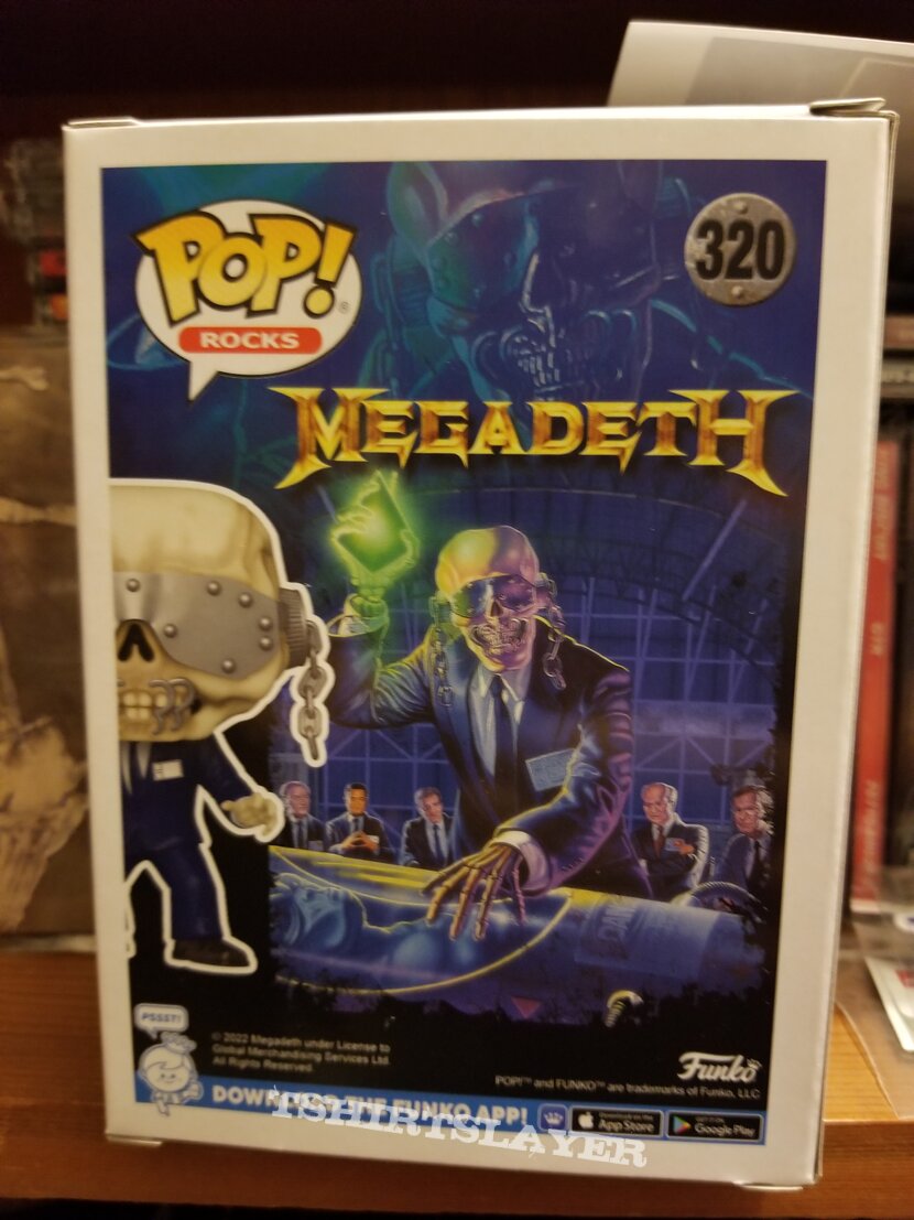 Megadeth Funko Pop! Rocks Vic Rattlehead