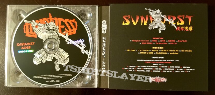 Loudness &quot;Sunburst&quot; Deluxe 2-CD/DVD Set