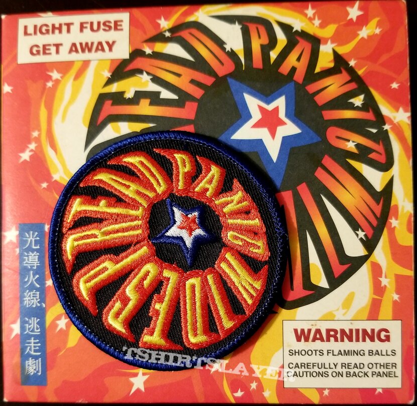 Widespread Panic &quot;Light Fuse Get Away&quot; Embroidered Patch