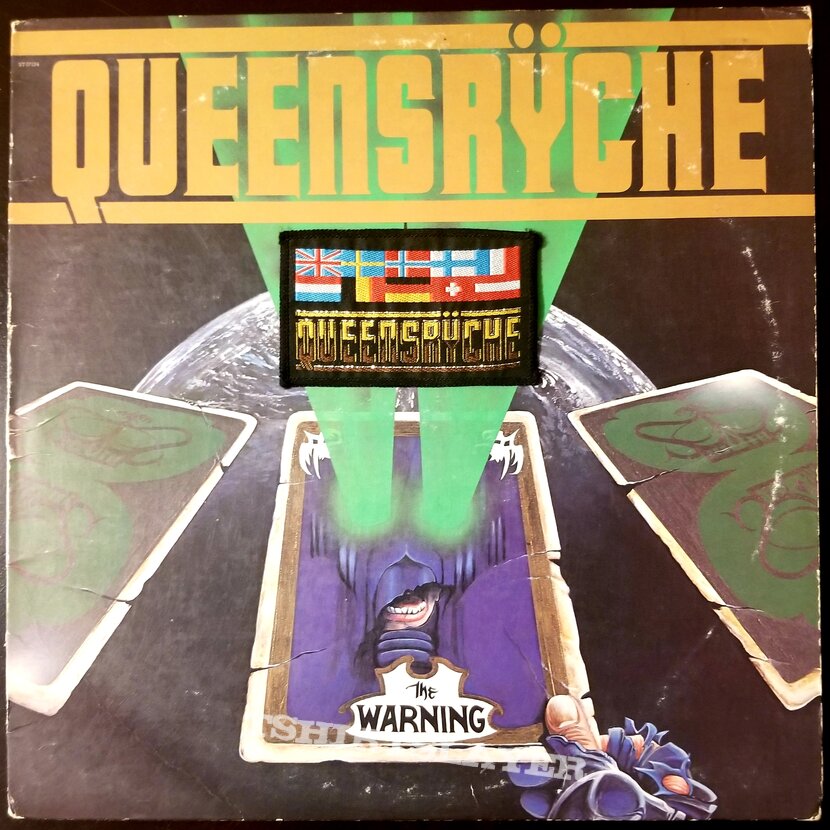 Queensryche &quot;The Warning&quot; LP and U.K./Europe Tour Patch