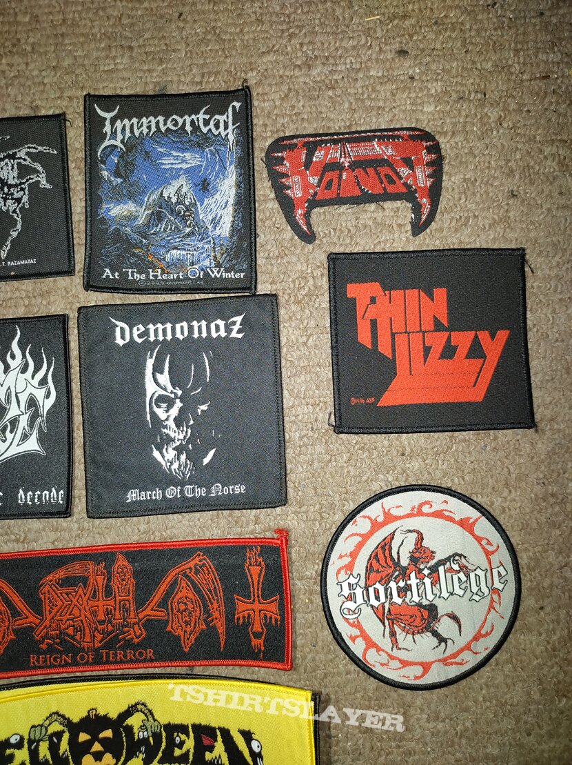 Helloween Various patches.