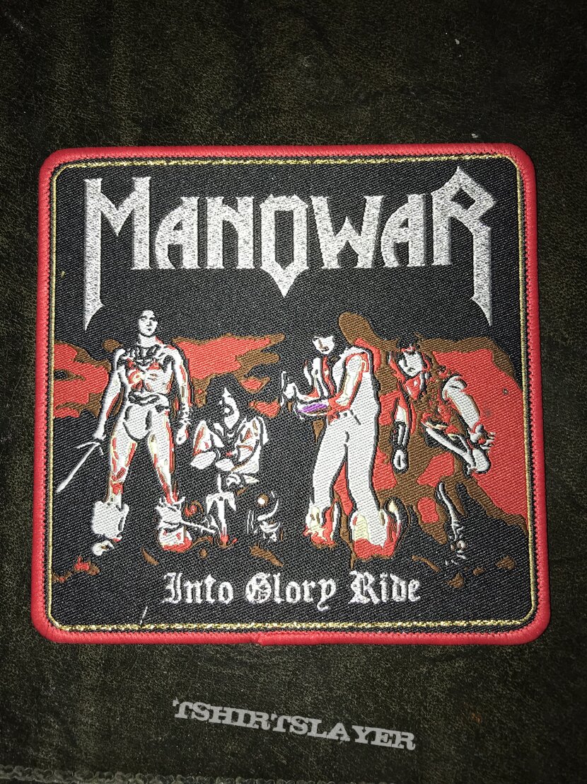 Manowar First tshirtslayer patches