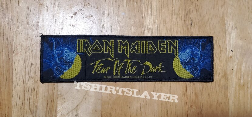 Iron maiden fear of the dark strip patch