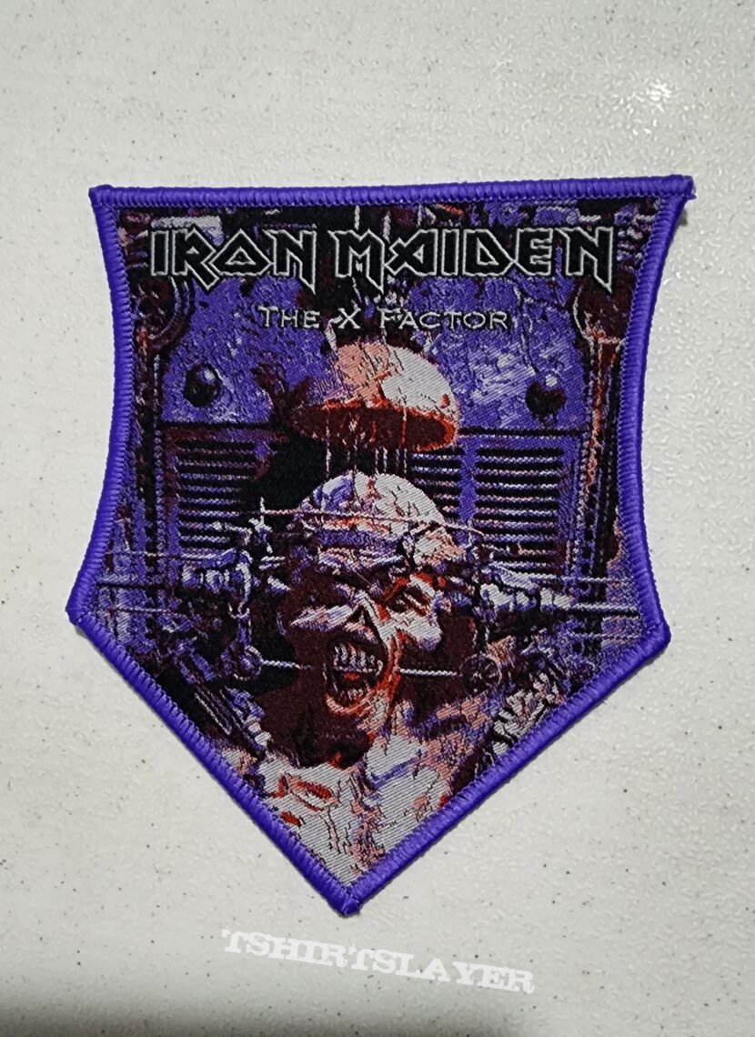 Iron maiden the X factor patch PTPP