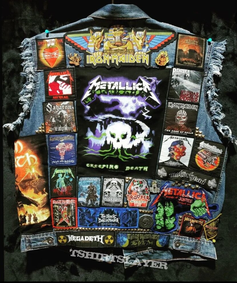 Metallica My battle vest currently