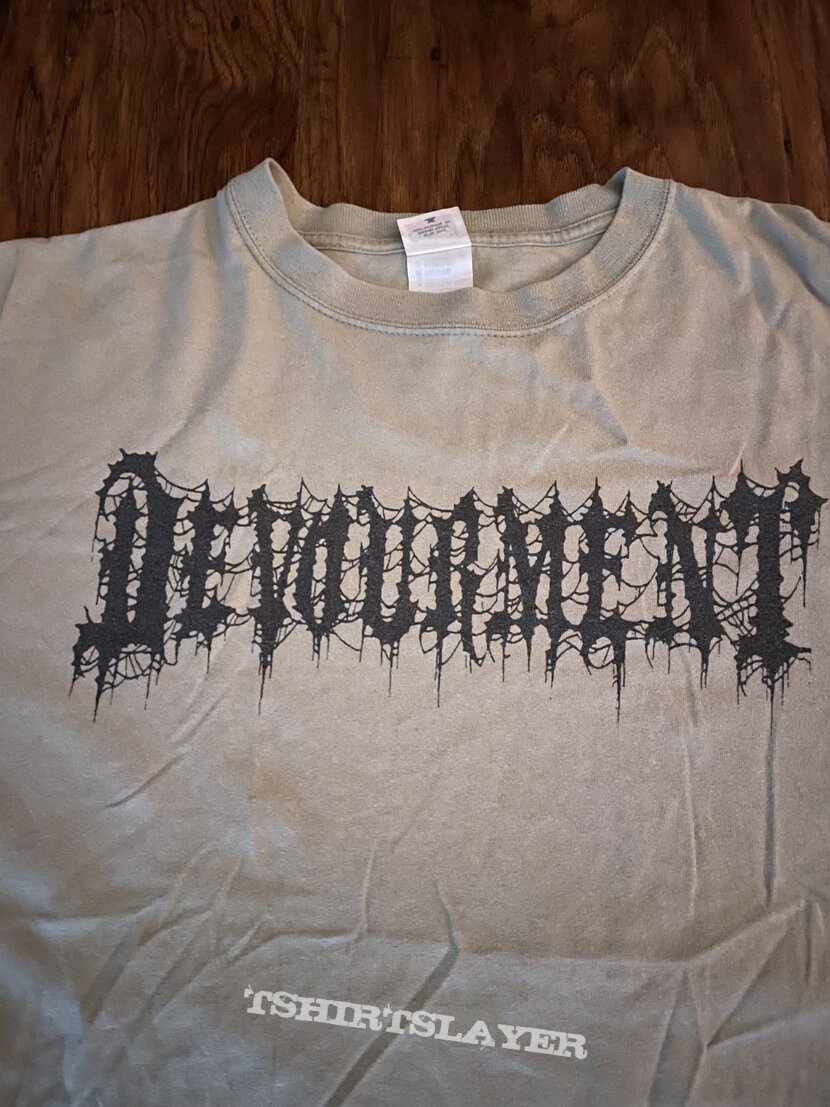 DEVOURMENT logo shirt L