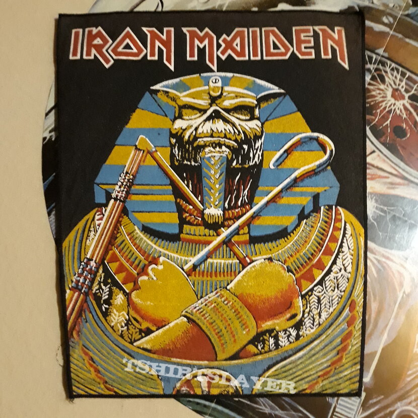 Iron Maiden Powerslave back patch