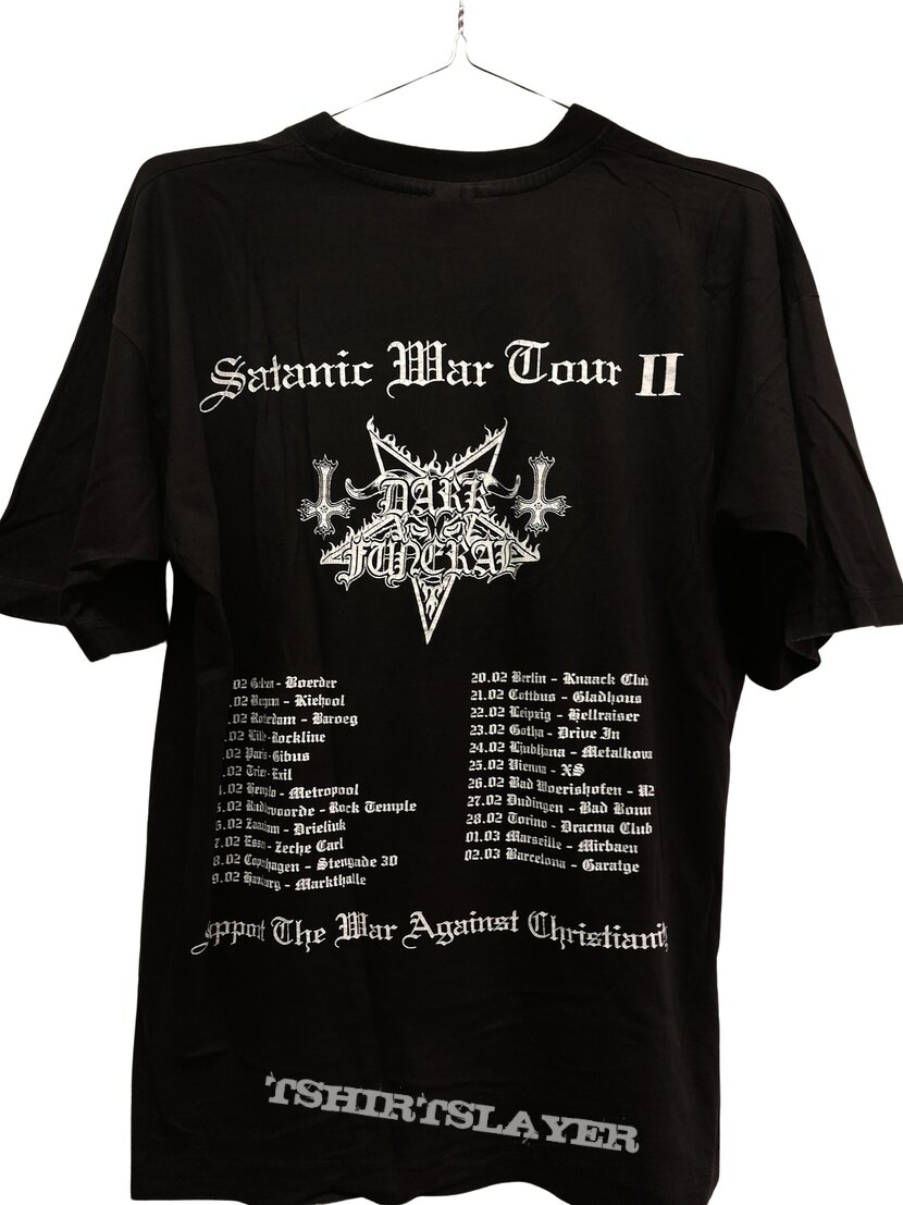 Vintage 90s Dark Funeral - Satanic War Tour II