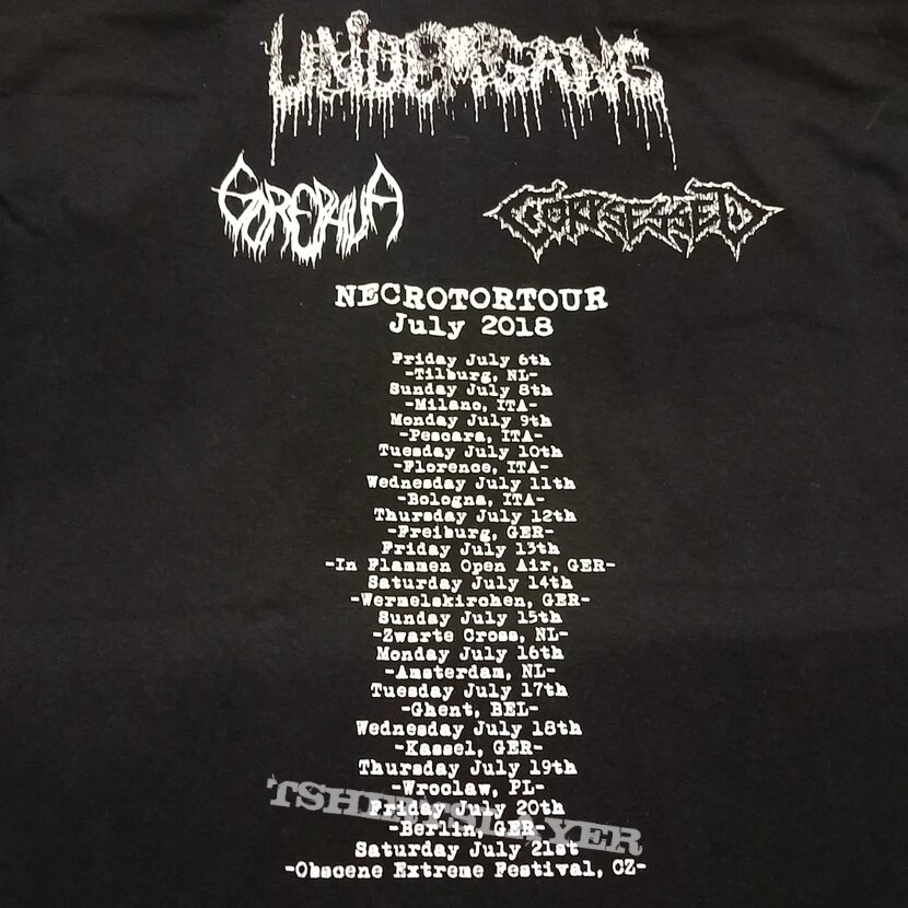 Undergang - Necrotortour 2018 Long Sleeve