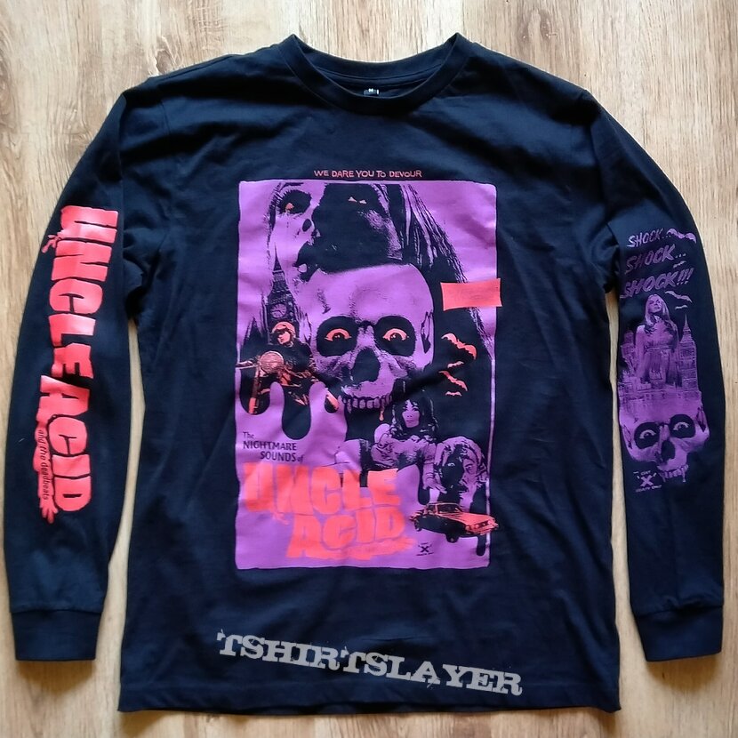 Uncle Acid & The Deadbeats Uncle Acid and the Deadbeats - 2022 World Tour  Longsleeve | TShirtSlayer TShirt and BattleJacket Gallery