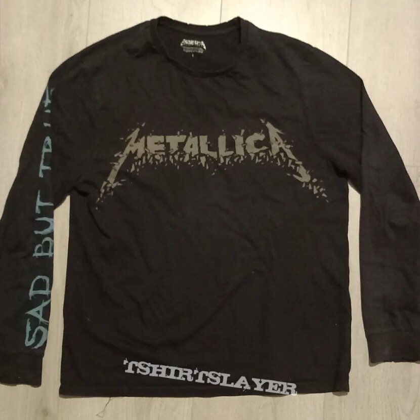Metallica - Sad But True Long Sleeve | TShirtSlayer TShirt and ...