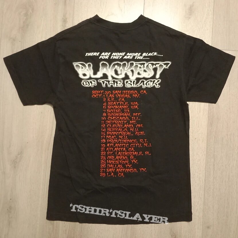 Danzig - 2005 Blackest of the Black Tour | TShirtSlayer TShirt and ...