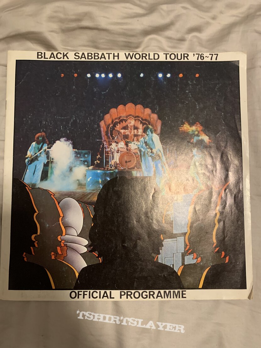 1977 Black Sabbath Programme