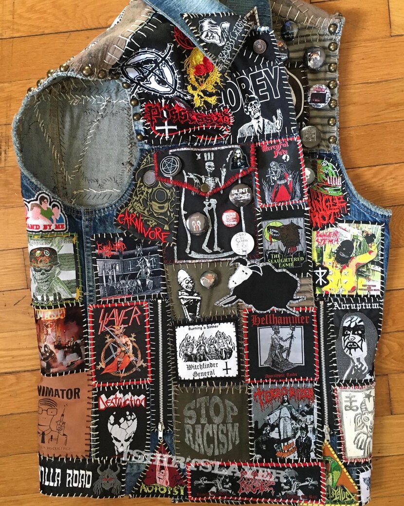 Impetigo Full coverage assorted genre Battle Jacket vest Kutte