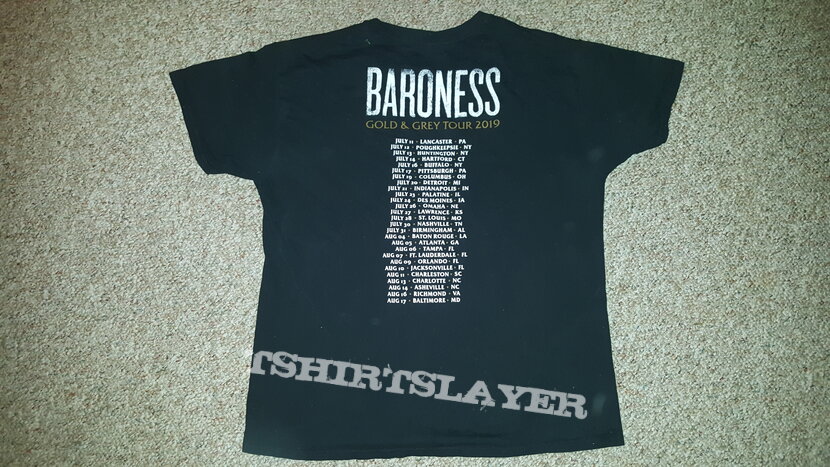 Baroness Gold and Glory Tour T-shirt