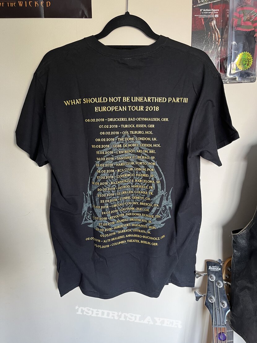 Nile 2018 tour shirt 