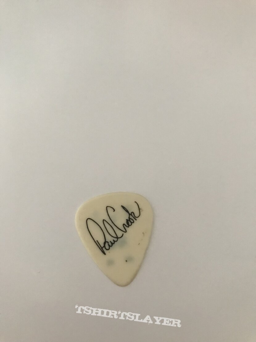 Anthrax Paul Crook Plectrum 2008 Tour