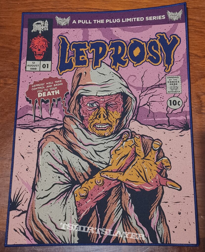 Death - Leprosy Comic Set - Patches