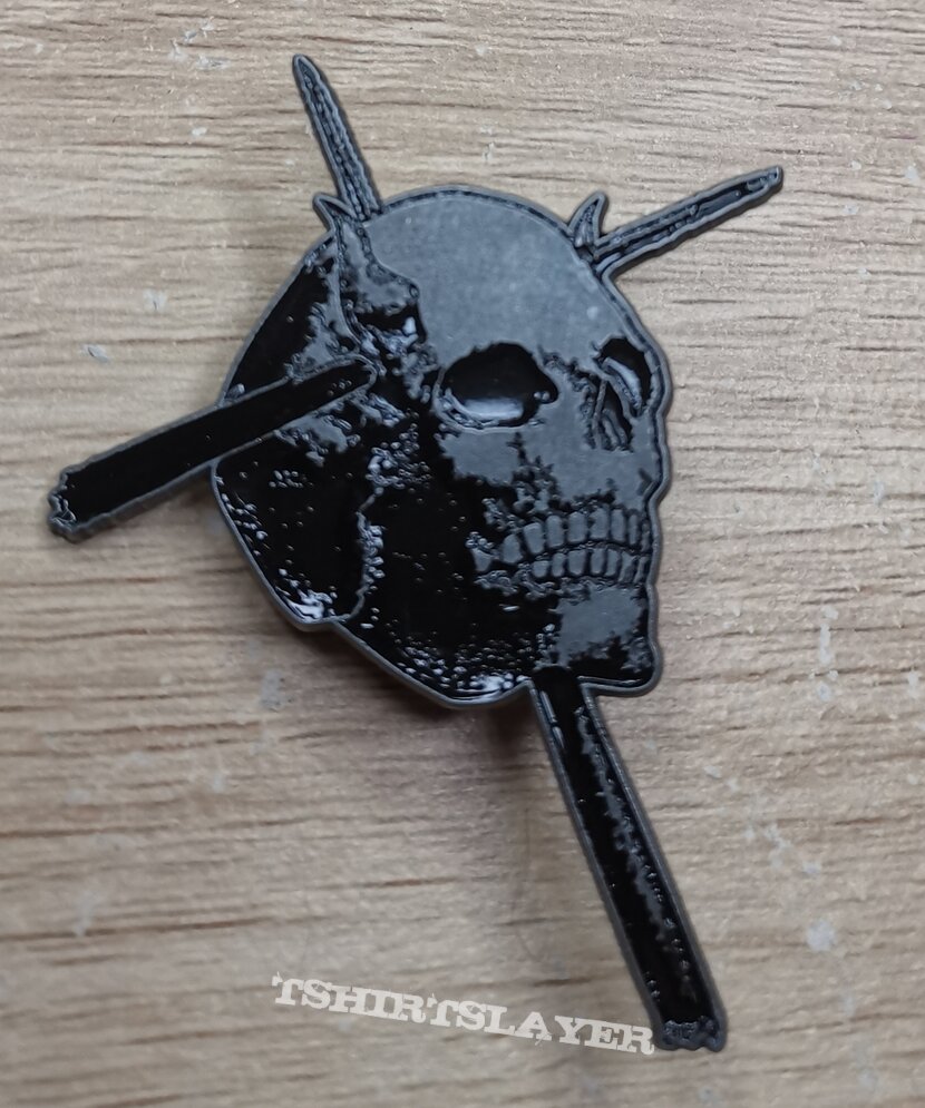 Candlemass Skull Pin
