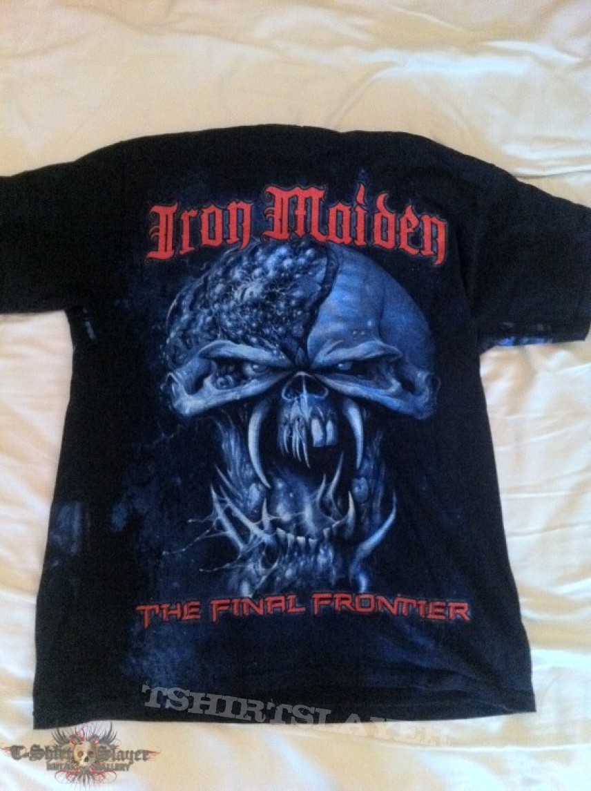 TShirt or Longsleeve - Iron Maiden final frontier allover print.