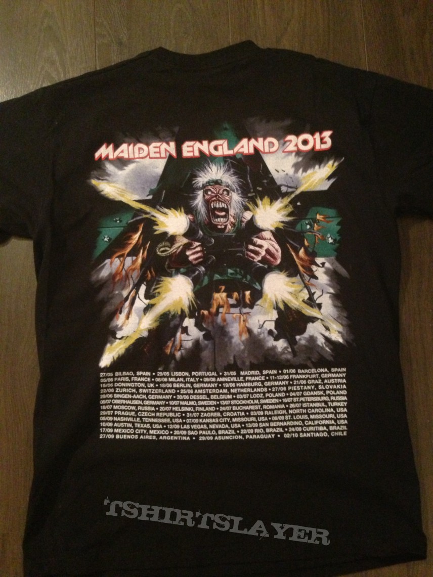 Iron Maiden Maiden England tourshirt  (aces high)