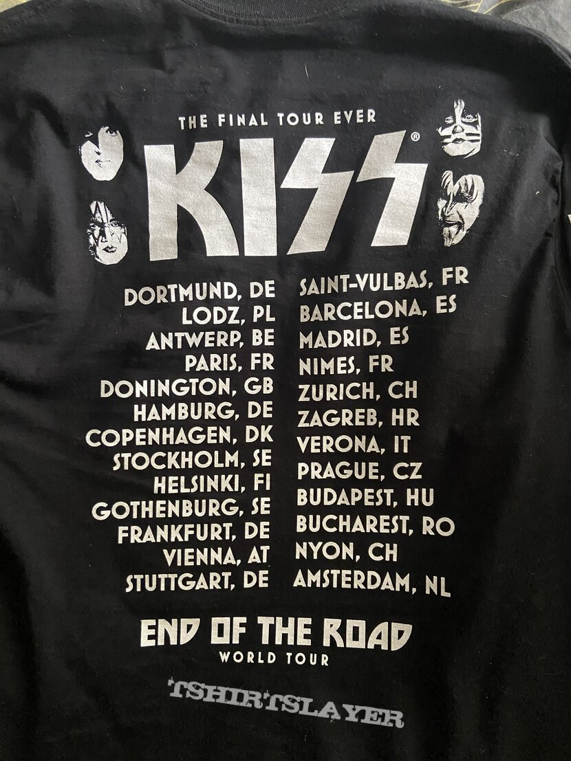 KISS - End Of The Road tourlongsleeve 
