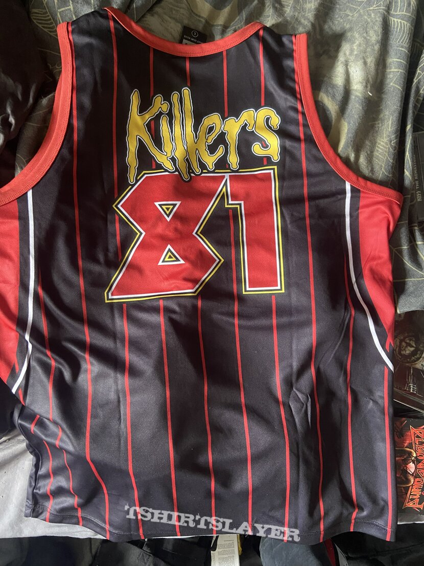Iron Maiden - Killers basketball jersey