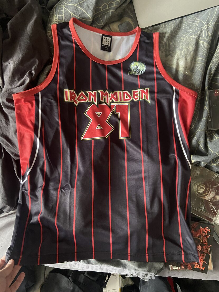 Iron Maiden - Killers basketball jersey