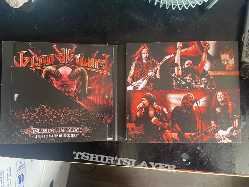 Bloodbound - One Night in Blood signed digipak