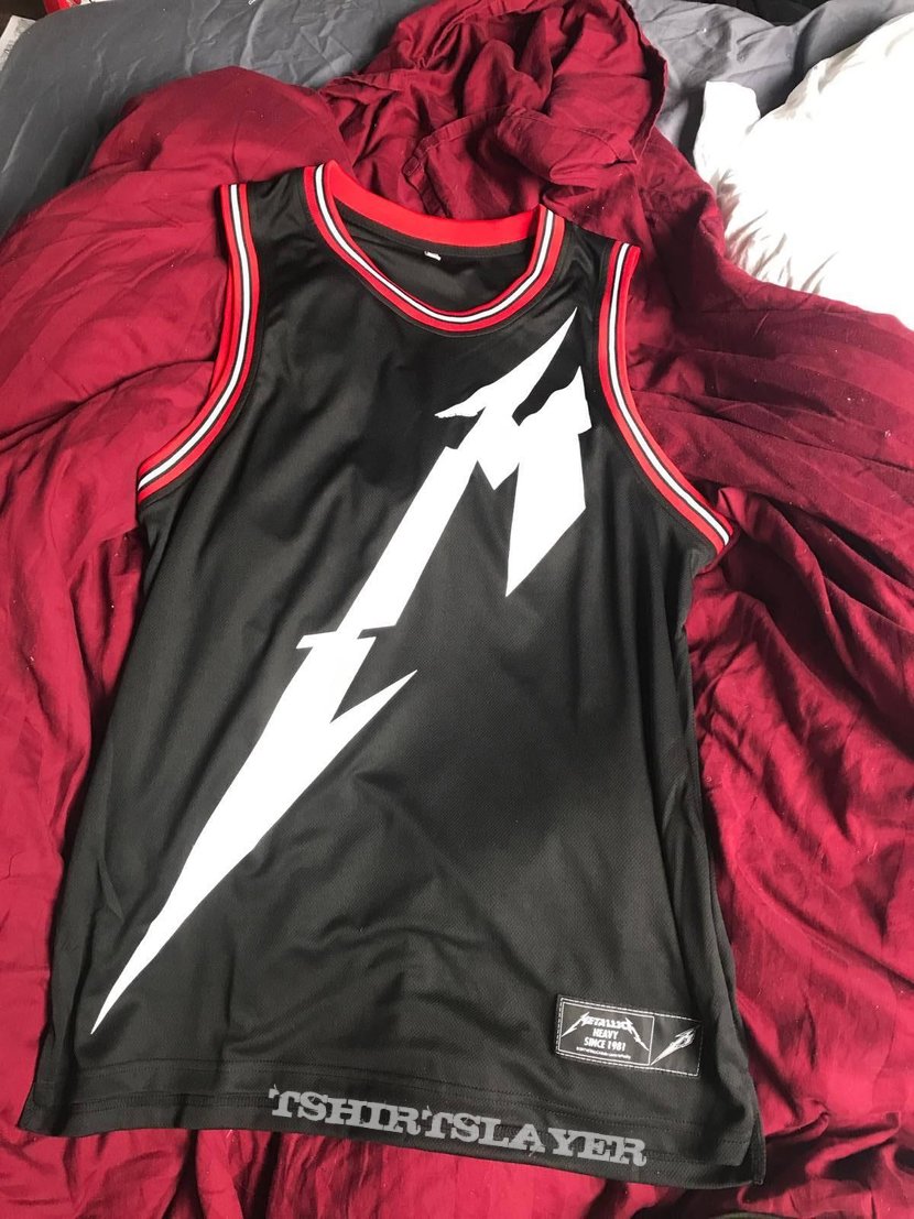 Metallica - Hardwired 2 self-destruct basketball jersey