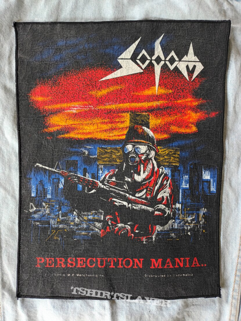 Sodom Persecution Mania Backpatch