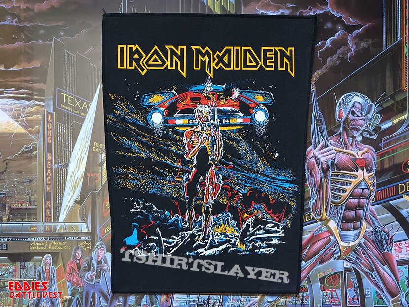 Iron Maiden &#039;Somewhere On Tour&#039; Backpatch