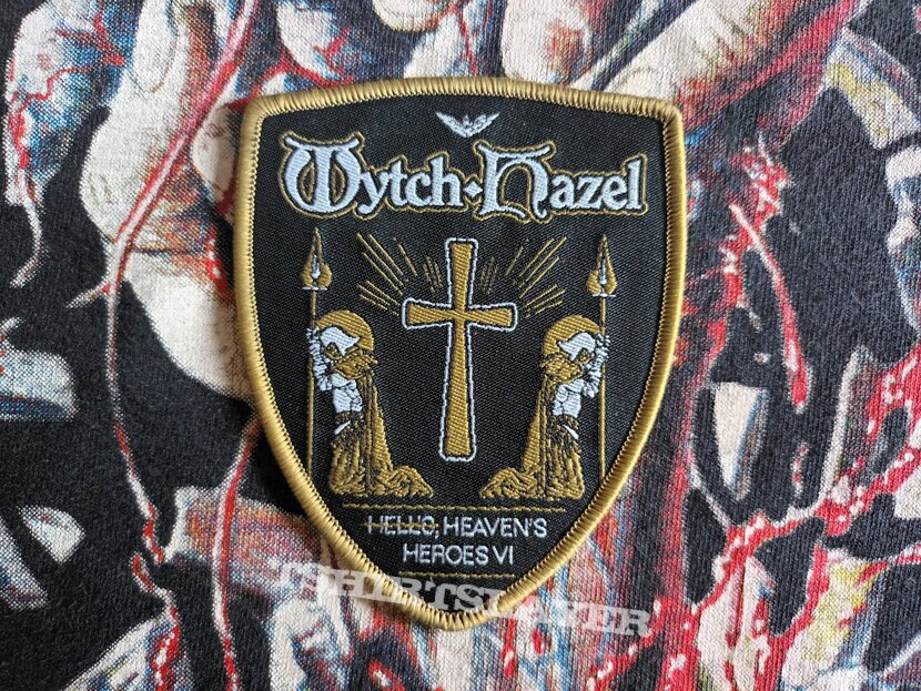 Wytch Hazel Heaven&#039;s Heroes Beige Border Patch