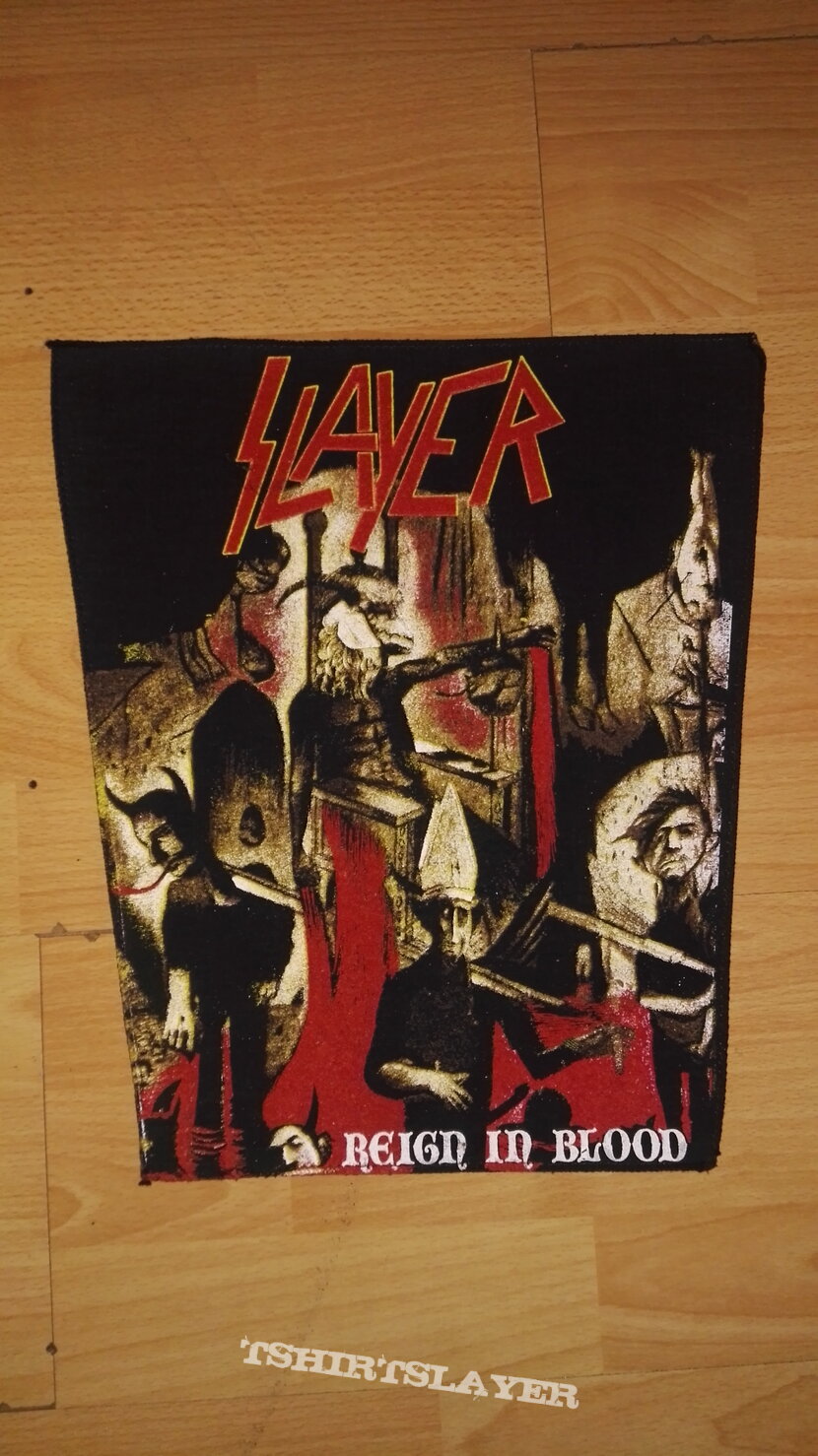 Late 80's Slayer 'Reign In Blood' Patch