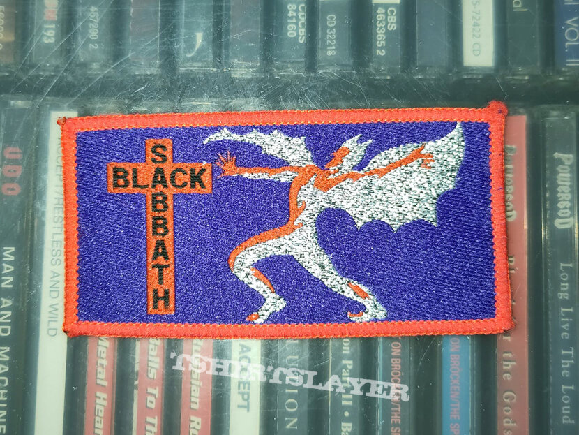  Black Sabbath Henry Red Border Patch 