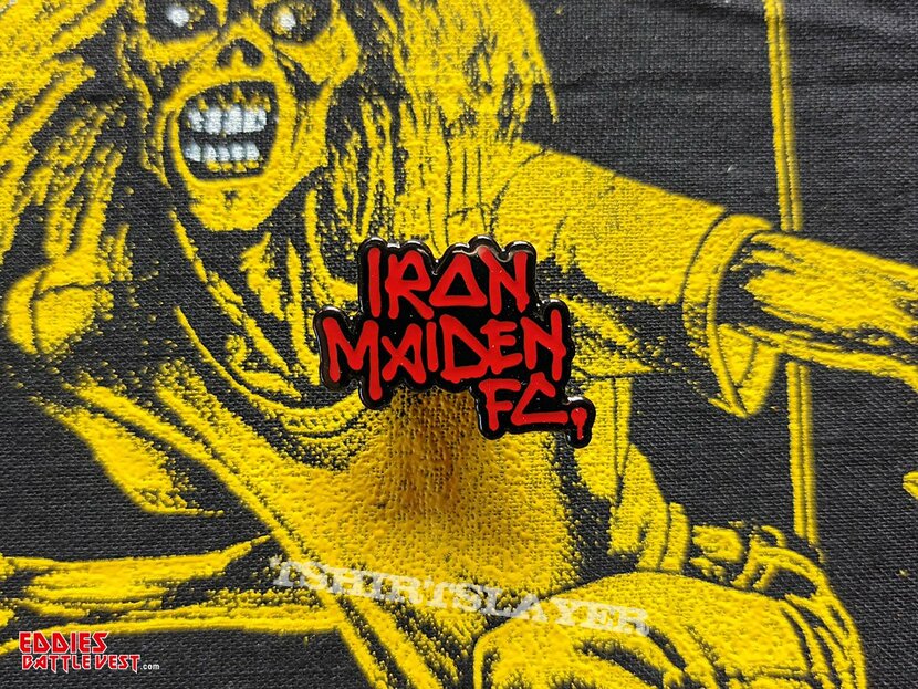 Iron Maiden &#039;Fan Club Logo&#039; Pin Badge