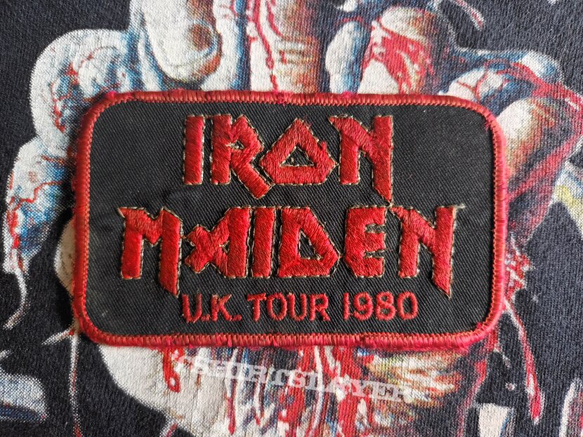 Iron Maiden U.K. Tour 1980 patch