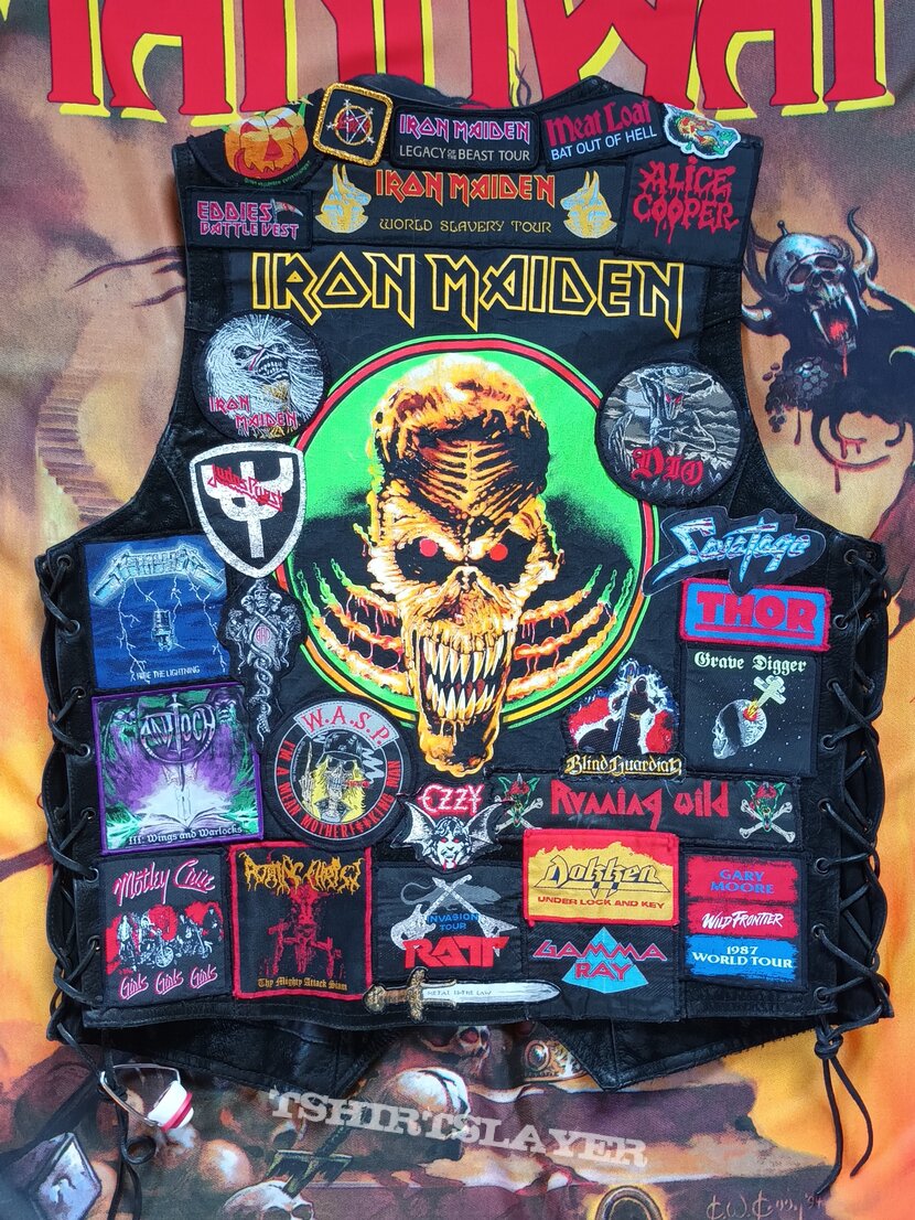 Iron Maiden RottingChris&#039; Battle Vest 2023