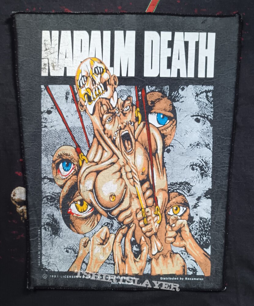 Napalm Death 'Mass Appeal Madness' Backpatch | TShirtSlayer TShirt