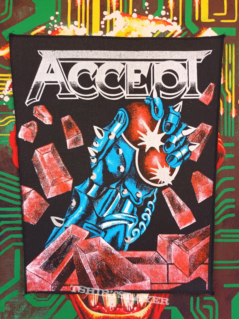 Accept &#039;Balls To The Wall&#039; 80s Backpatch