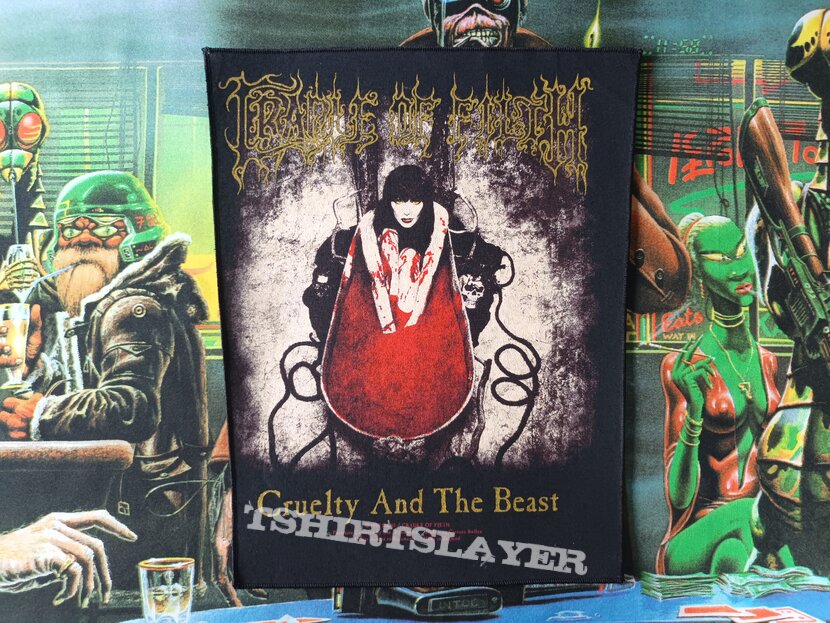 Cradle Of Filth - Cruelty And The Beast - Backpatch 1998
