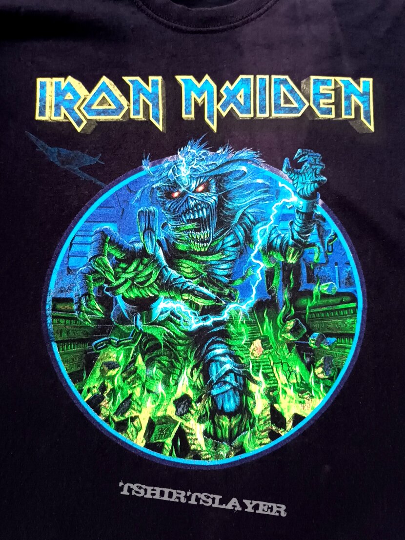 Iron Maiden &#039;Somewhere Back In Time&#039; Word Tour 08 Longsleeve