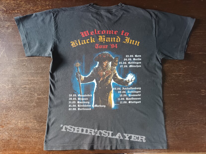 Running Wild 'Black Hand Inn' Tourshirt 1994 Running Wild 'Black Hand Inn' Tourshirt 1994