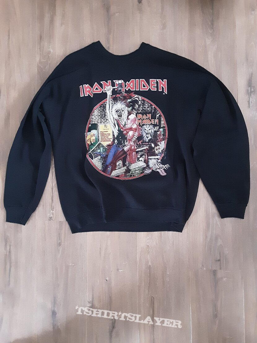 Iron Maiden - Bring your daughter to the slaughter Tour Sweater |  TShirtSlayer TShirt and BattleJacket Gallery