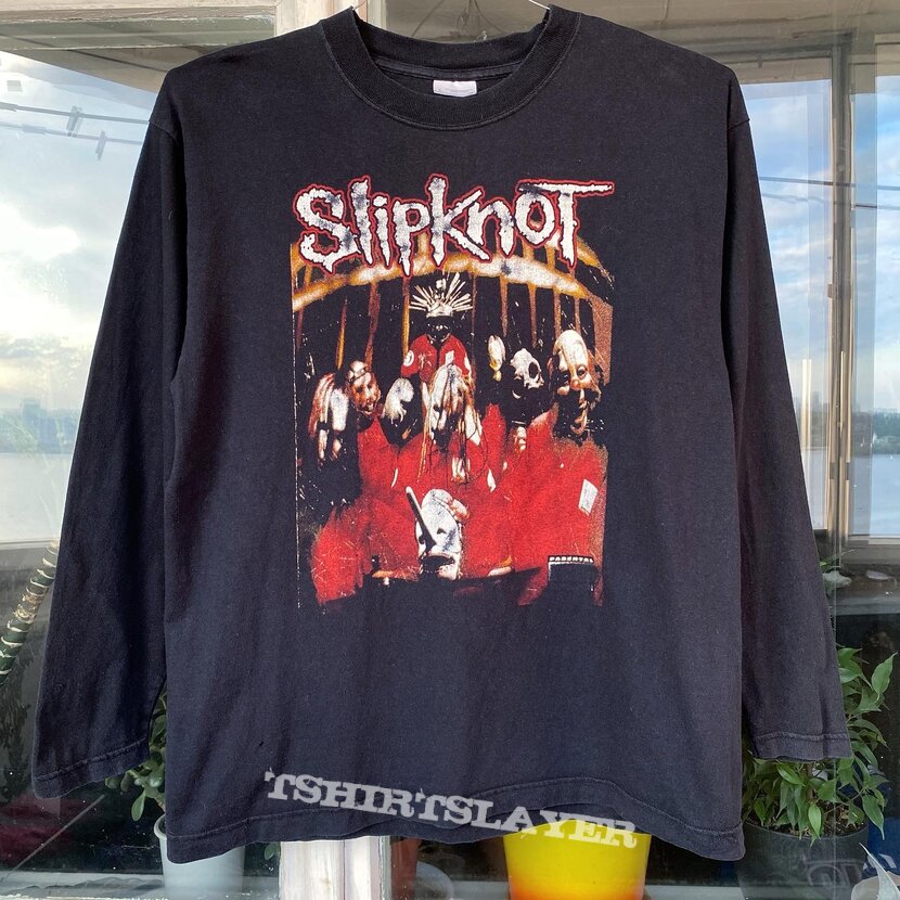 Vintage 1999 Slipknot debut album tour Longsleeve