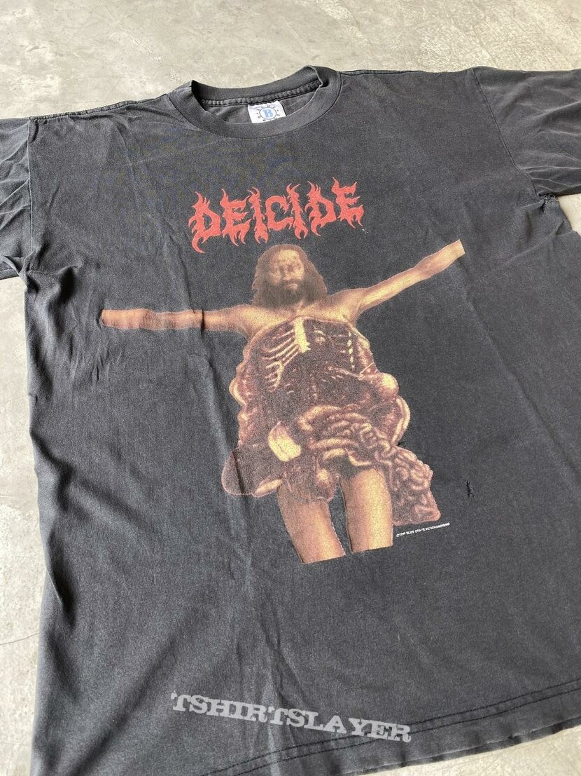 Deicide Once upon the cross 1996 | TShirtSlayer TShirt and BattleJacket ...